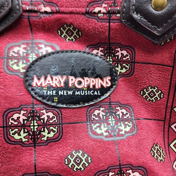Mary Poppins Musical Themed Red Mini Carpet Handbag - Picture 4 of 7